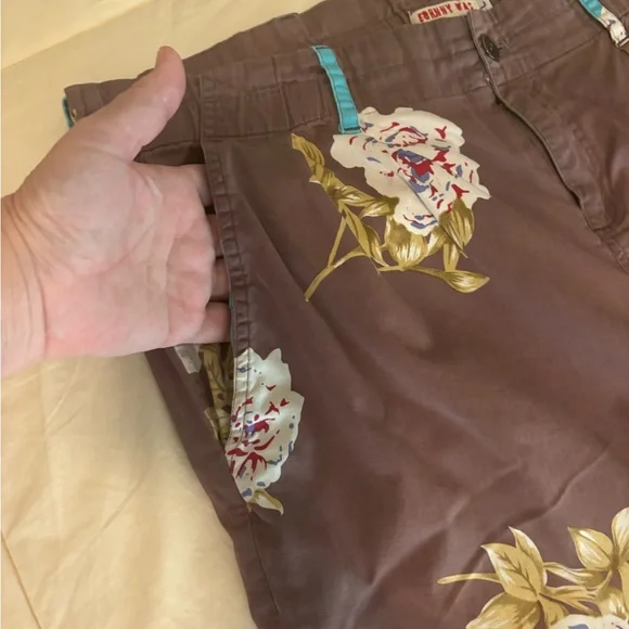 Johnny Was Printed Trousers with a Paperbag Waist - Picture 6 of 11